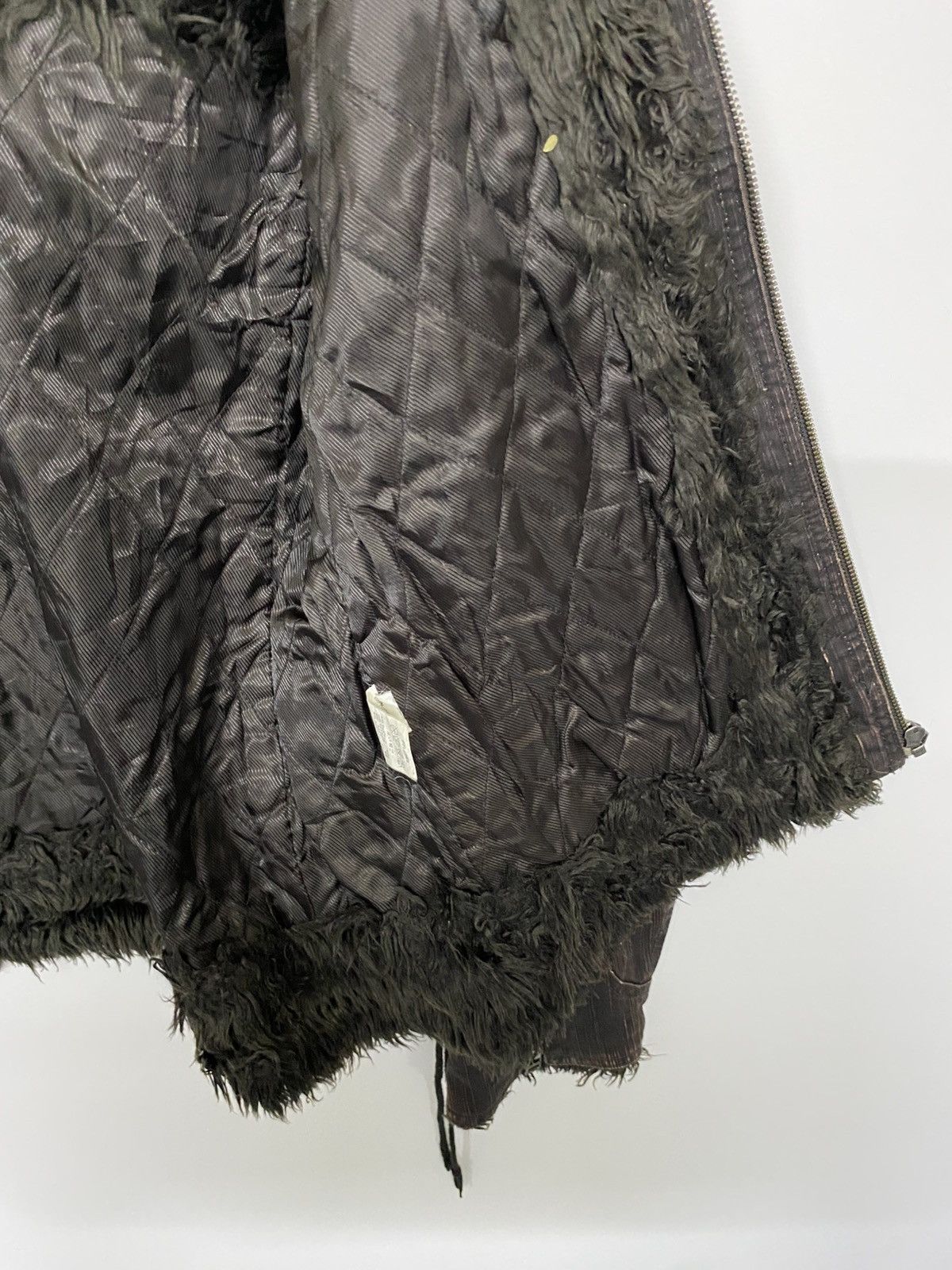Mossimo Mossimo Fur Neck Jacket Biker Style Size US L / EU 52-54 / 3 - 12 Thumbnail
