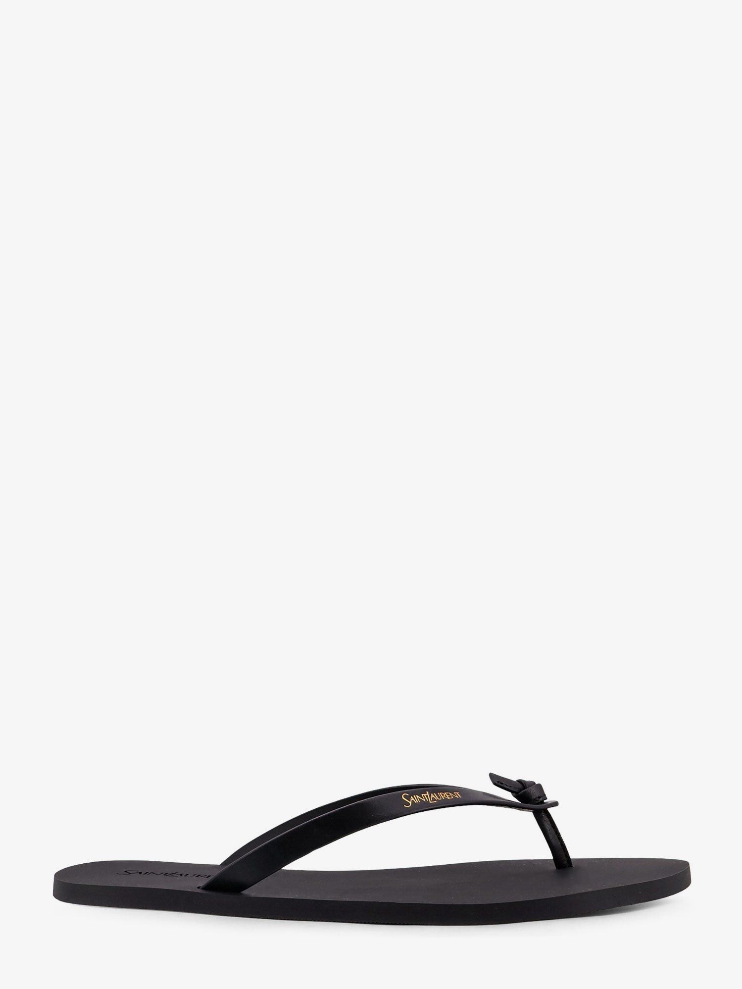 Saint Laurent Paris Party Low Rubber Sandals Size US 10 / EU 43 - 1 Thumbnail