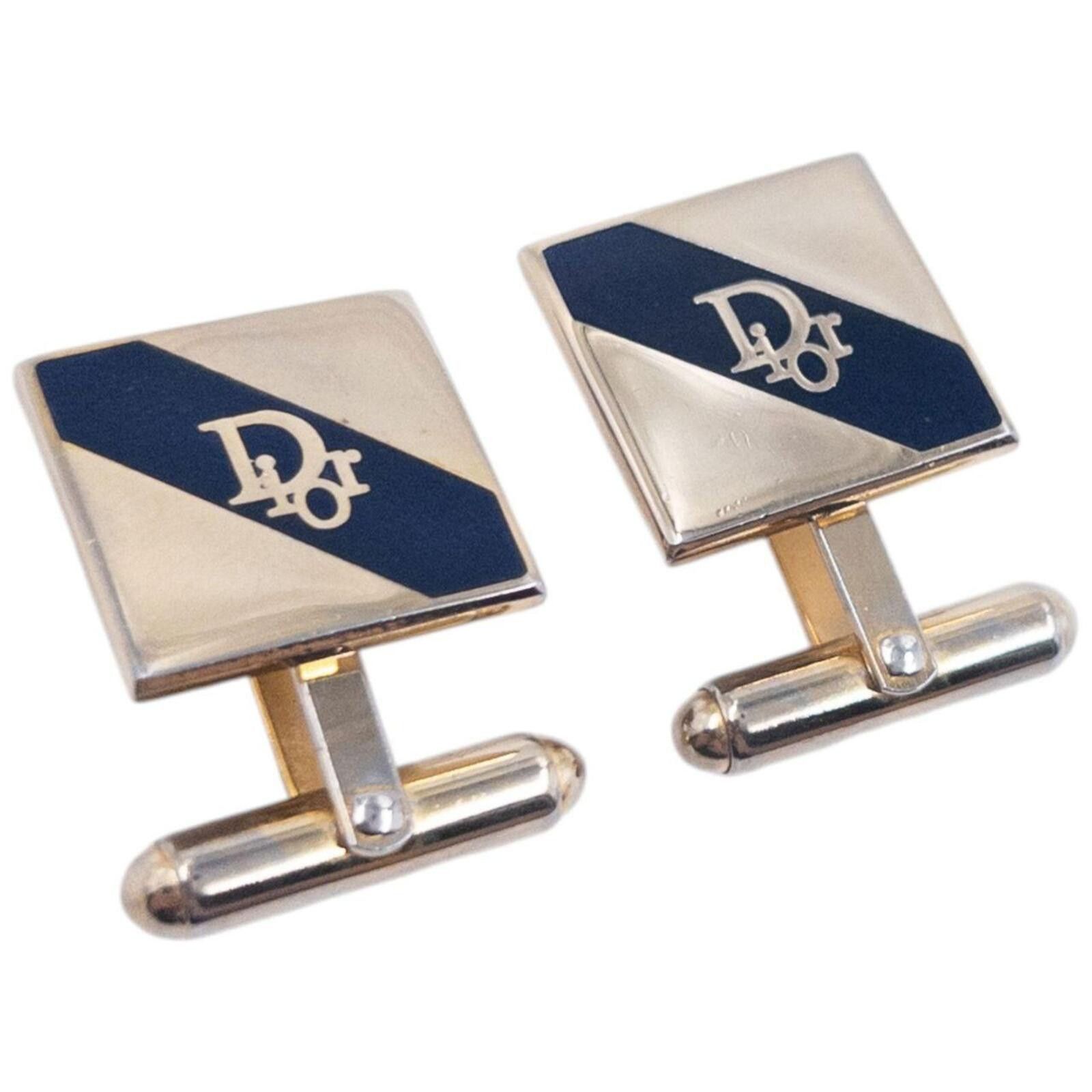 Dior Vintage 90s Dior Cuff Links Size ONE SIZE - 2 Thumbnail