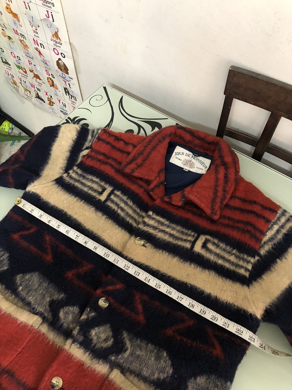 Japanese Brand Nice❗️Jour De Monsieur Native Wool Jacket Size US M / EU 48-50 / 2 - 19 Thumbnail