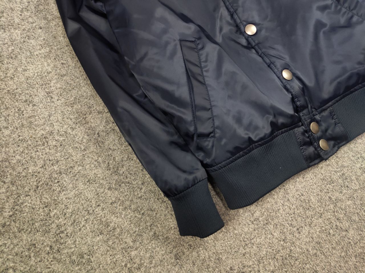 Vintage nfl team apparel costco Light Varsity Bomber Jacket