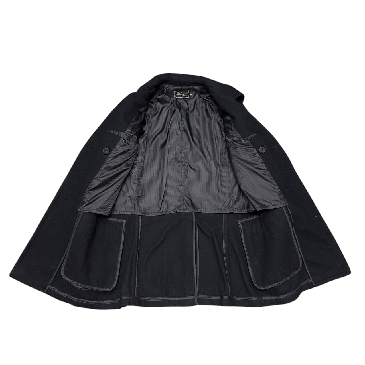 Vanquish Vanquish Wool Coat Double Breasted Gold Button Size US M / EU 48-50 / 2 - 10 Thumbnail