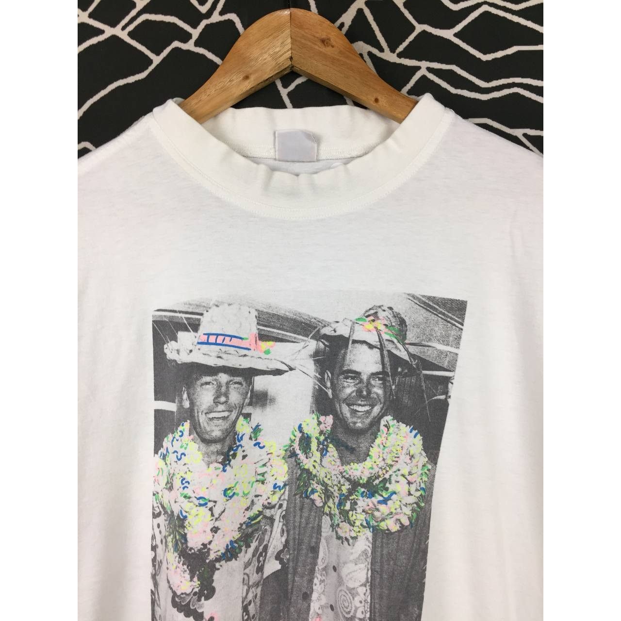Catalina Vtg 90s Catalina Retro Hawaiian Vacation Vibes Graphic Tee Size US XL / EU 56 / 4 - 3 Thumbnail