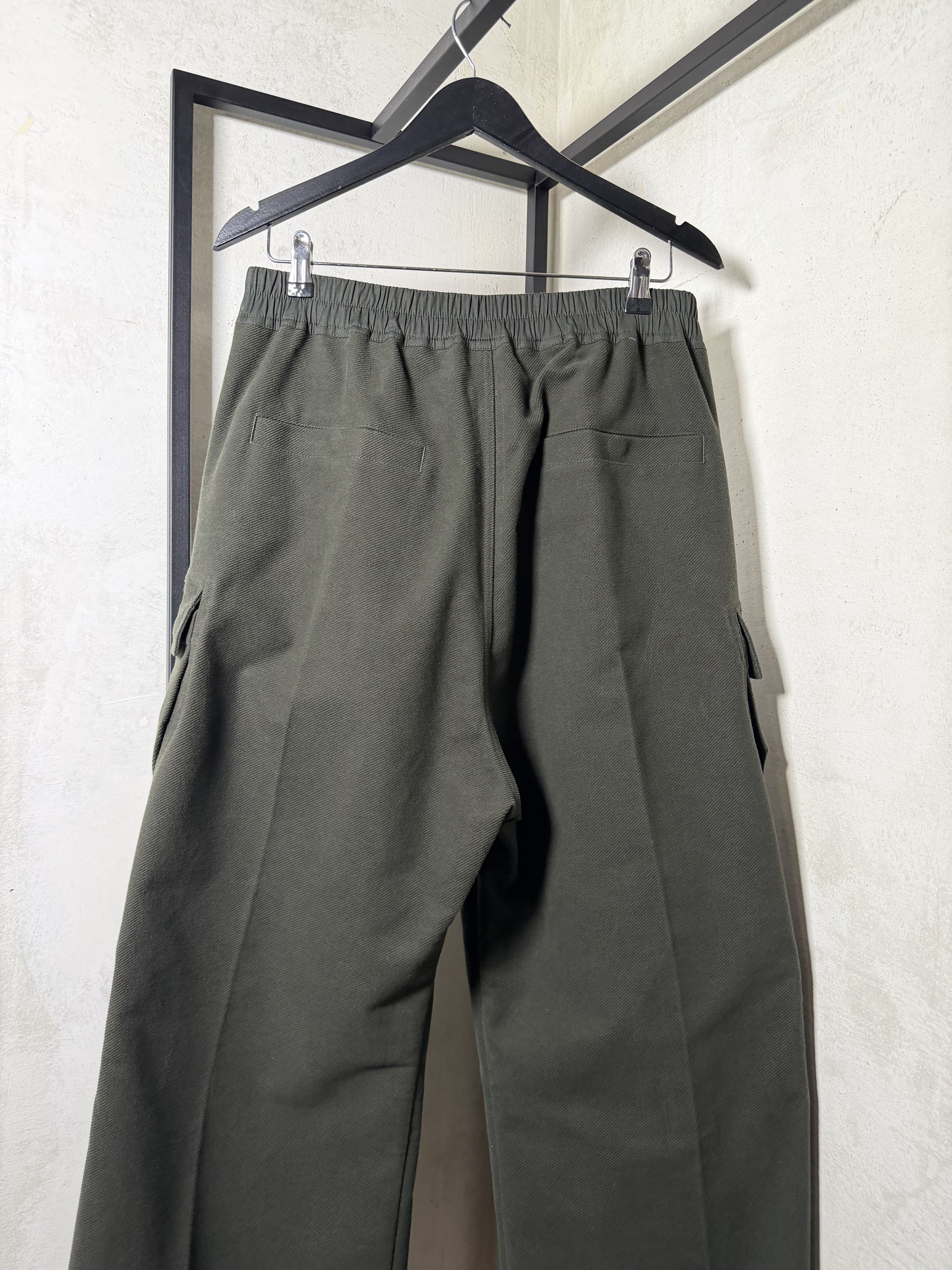 Rick Owens Rick Owens Cargobelas Woven Forest Green Pants Size US 36 / EU 52 - 11 Thumbnail