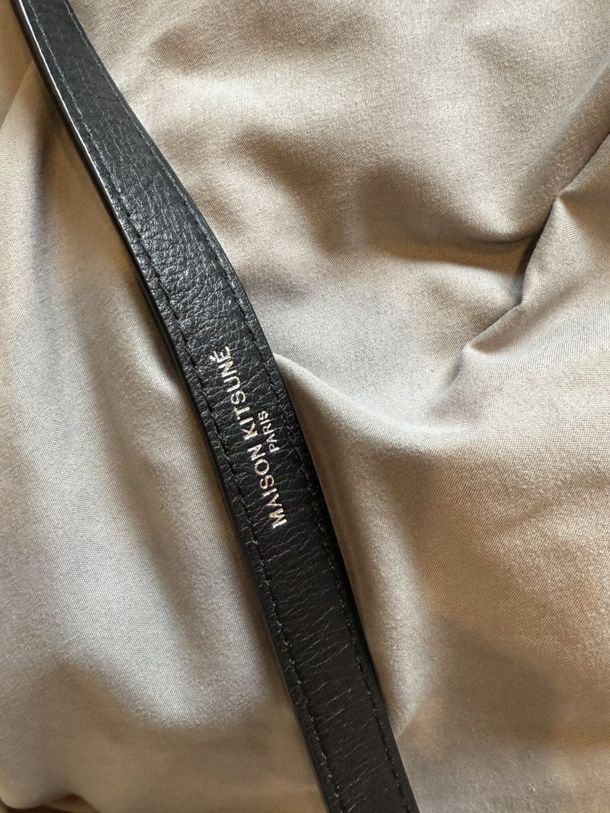 Maison Kitsune Maison kitsune silver fox belt Size ONE SIZE - 7 Thumbnail