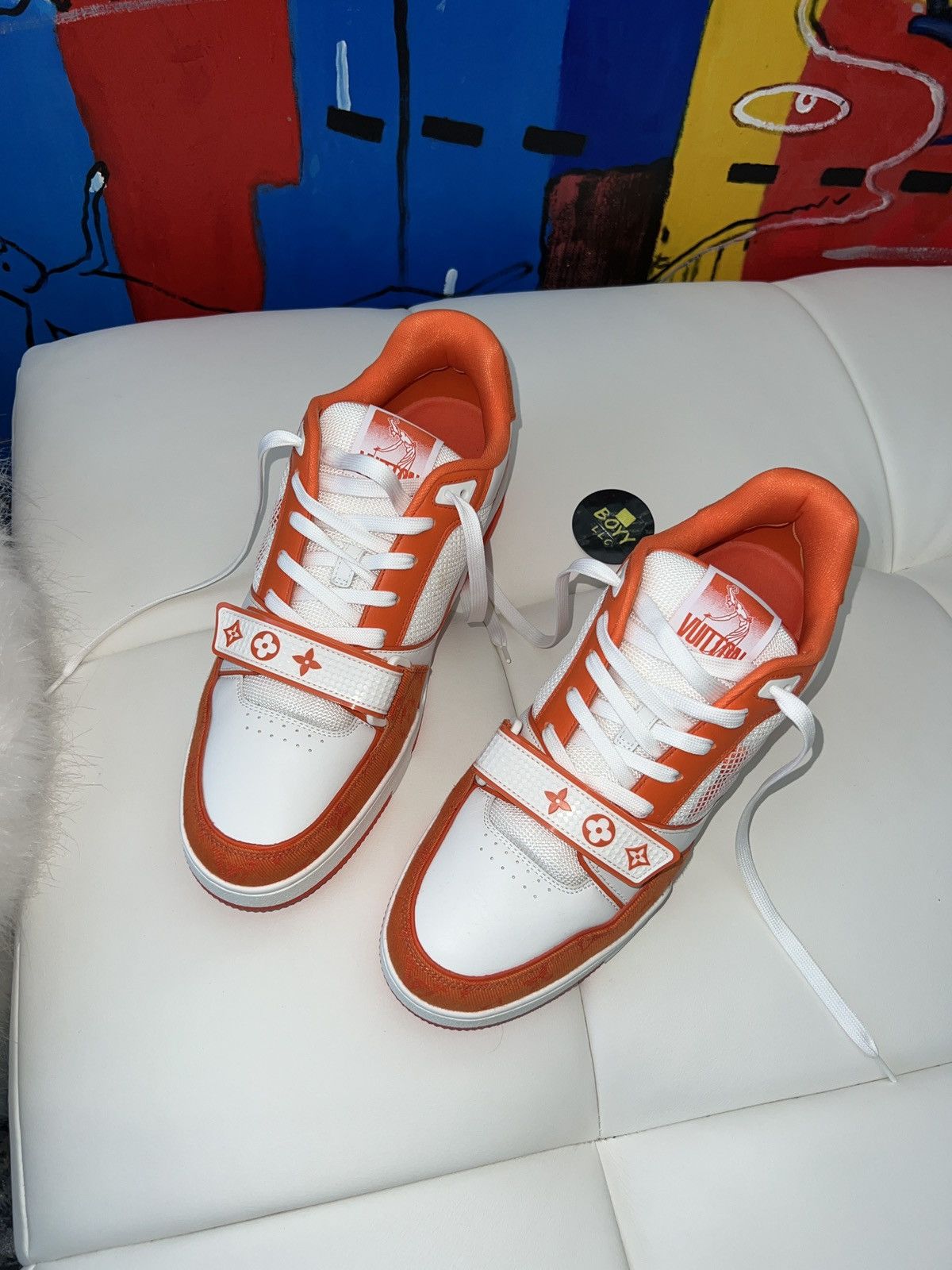 Louis Vuitton Louis Vuitton monogram strap sneakers LV9 Size US 11 / EU 44 - 2 Thumbnail
