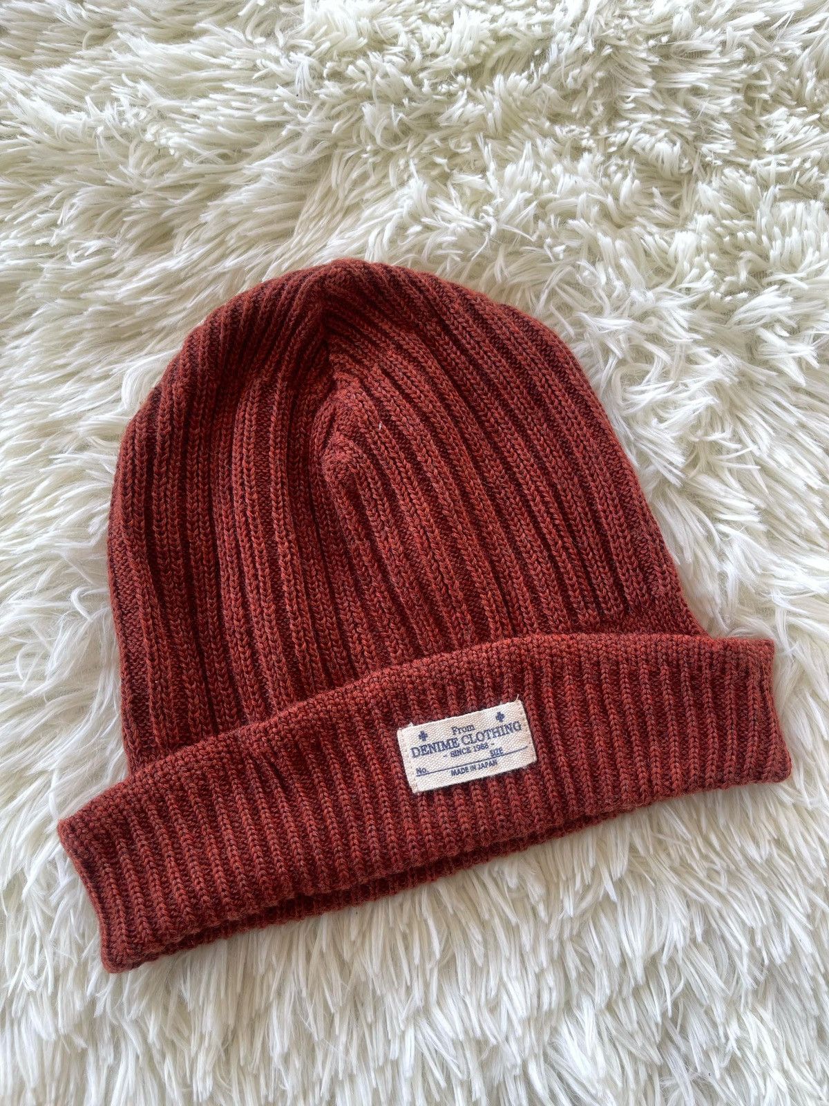 Denime × Designer × Japanese Brand Denime Beanie Hat Size ONE SIZE - 3 Thumbnail