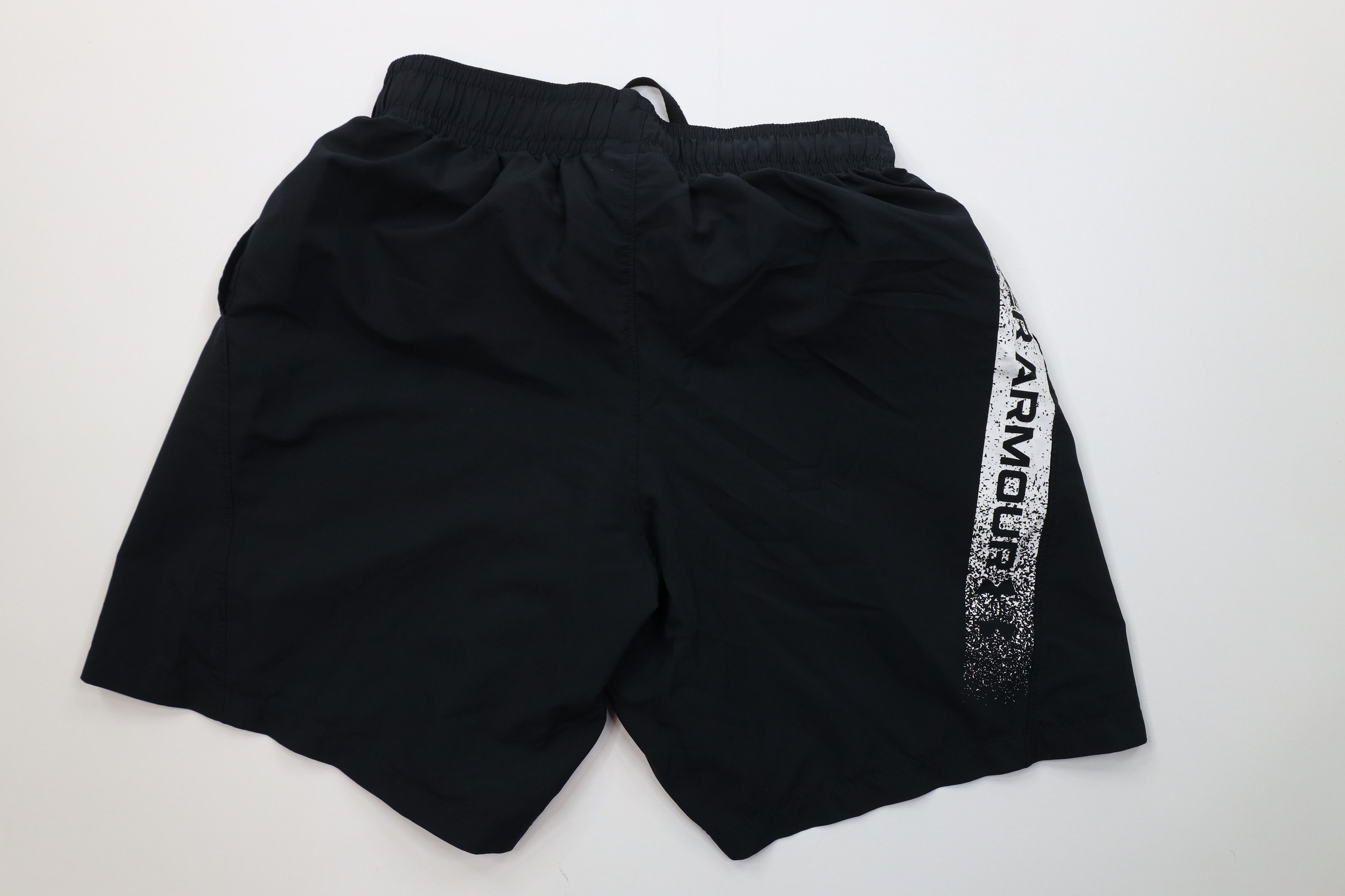 Under Armour Under Armour Spell Out Loose Fit Above Knee Gym Shorts Black Size US 32 / EU 48 - 7 Thumbnail