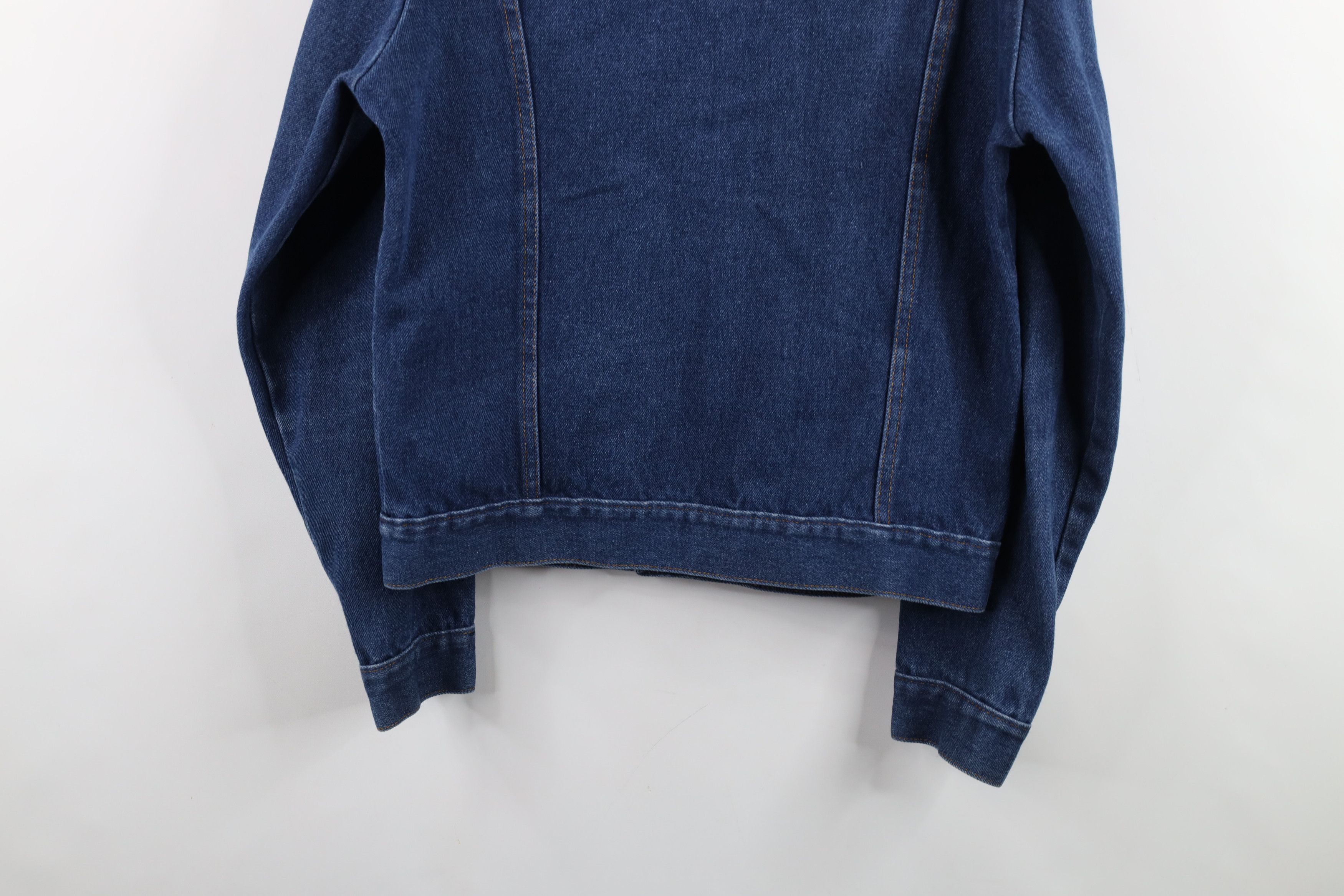 Vintage Vintage 60s 70s Streetwear Jean Trucker Jacket Blue USA Size US L / EU 52-54 / 3 - 13 Thumbnail