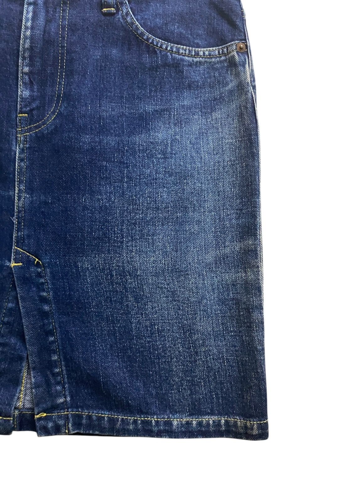 Hysteric Glamour Vintage Japanese Brand Hysteric Glamour Denim Skirt 1990s Size 24" / US 00 / IT 34 - 4 Thumbnail