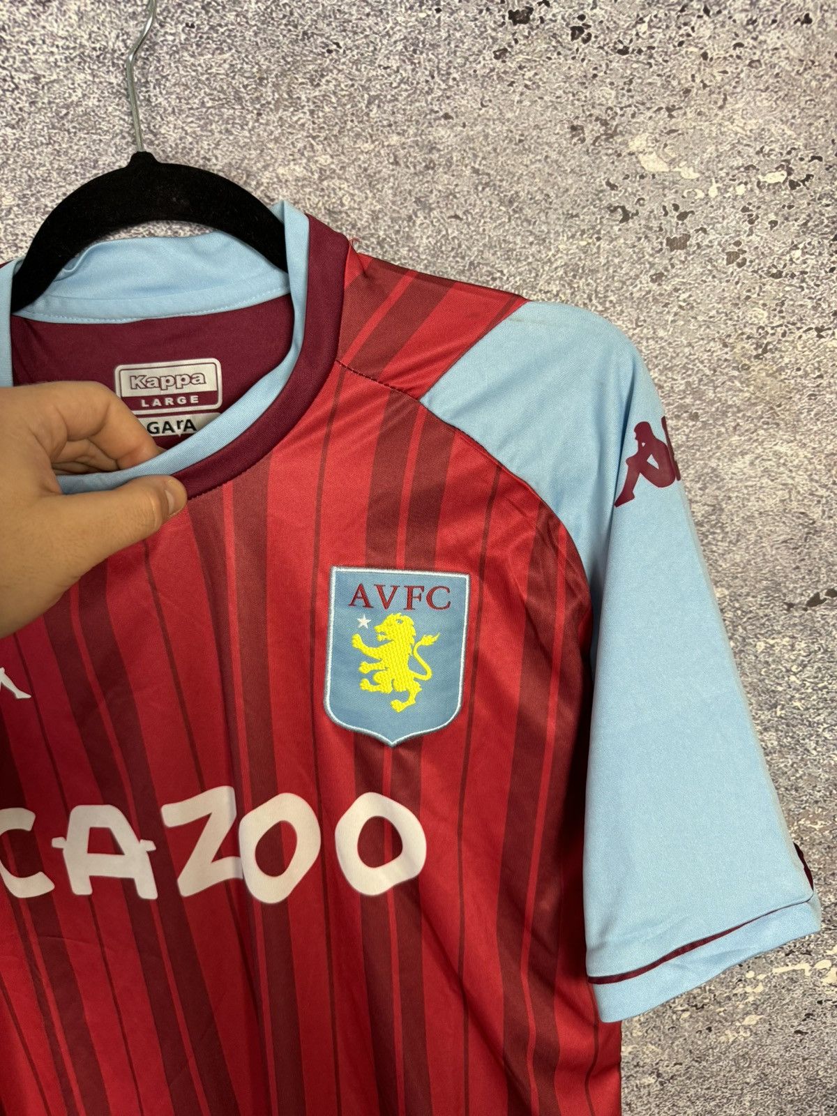 Kappa × Vintage Vintage Aston Villa 2021/22 Kappa Soccer Jersey Large Size US L / EU 52-54 / 3 - 11 Thumbnail