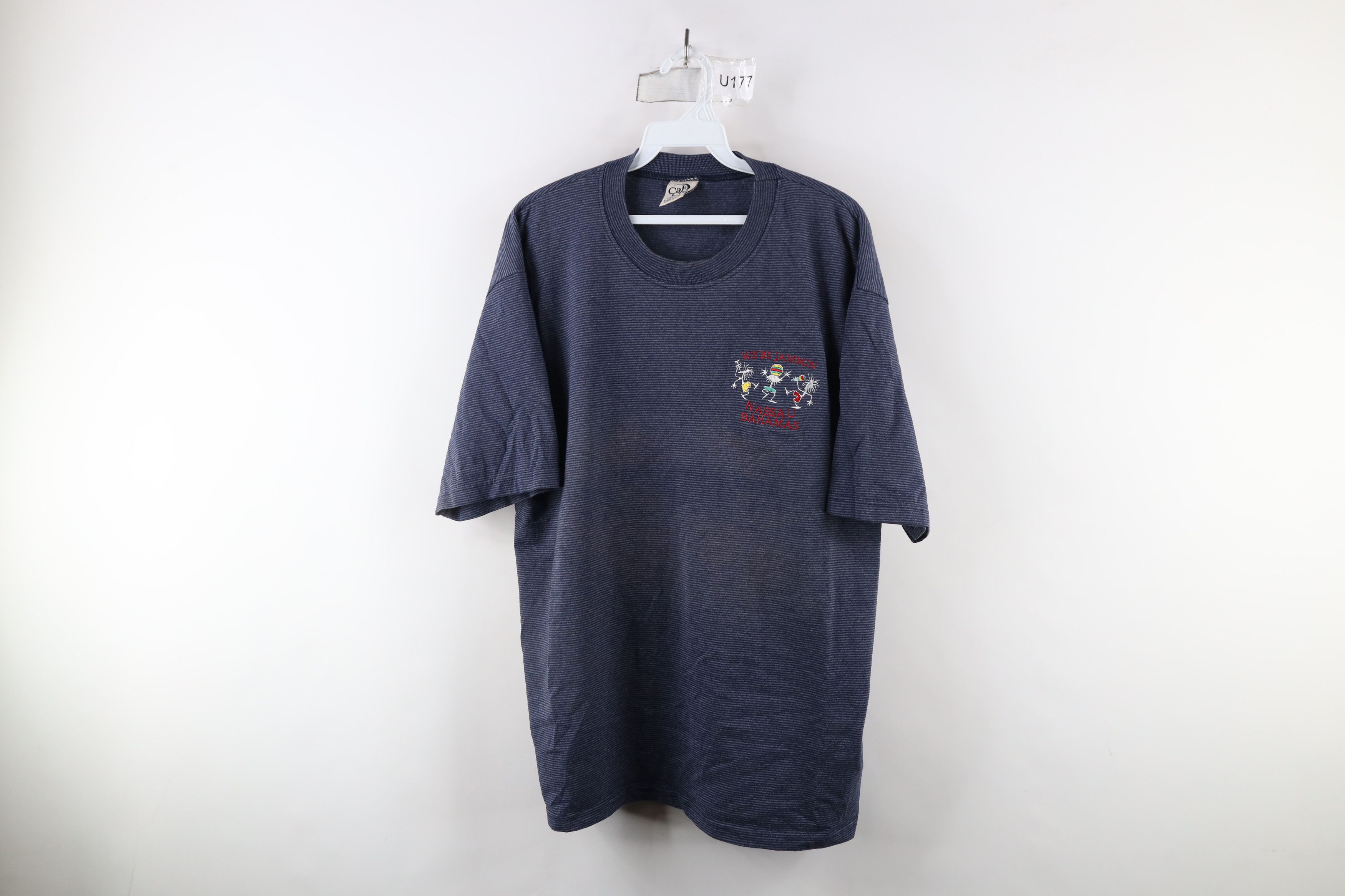 Vintage Vintage 90s Streetwear Be Jammin Nassau Bahamas T-Shirt USA Size US L / EU 52-54 / 3 - 1 Thumbnail