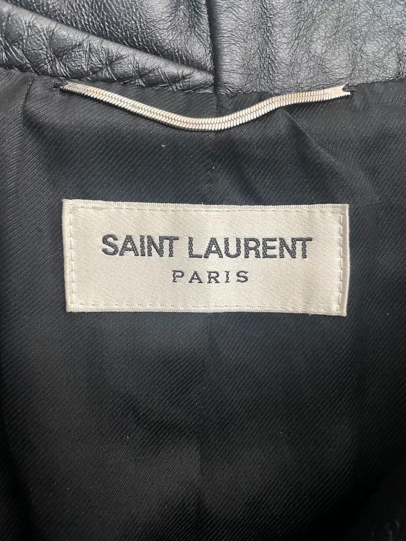 Saint Laurent Paris Saint Laurent Paris Multi element splicing leather jacket-2 Size US S / EU 44-46 / 1 - 4 Thumbnail