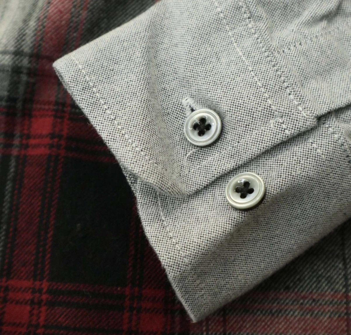 Tornado Mart Semantic Long Sleeve Button Up Size US S / EU 44-46 / 1 - 4 Thumbnail