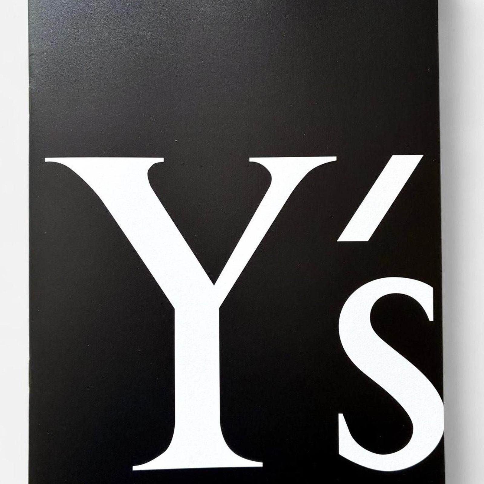 Japanese Brand × Yohji Yamamoto Y’s Yohji Yamamoto 2025 SPRING SUMMER LookBook Catalog Size ONE SIZE - 1 Thumbnail