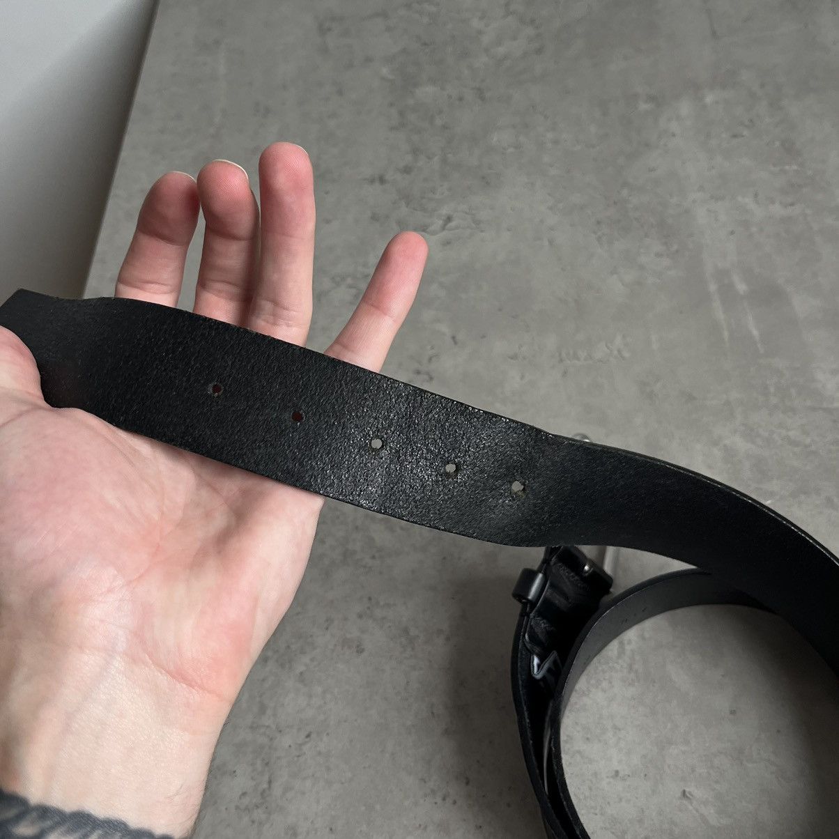 Dirk Bikkembergs Vintage Bikkembergs Leather Belts Size ONE SIZE - 6 Thumbnail