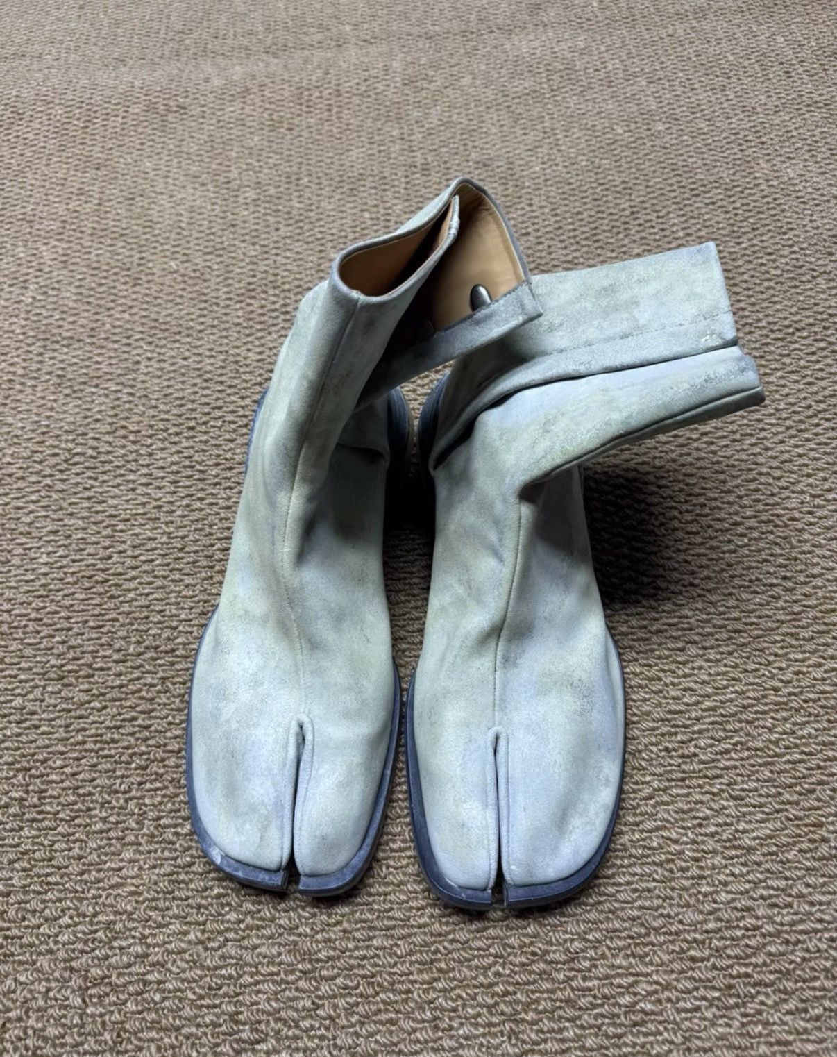 Maison Margiela Maison Margiela Painted Air Bag Tabi Chelsea Boots K37 Size US 11 / EU 44 - 2 Thumbnail