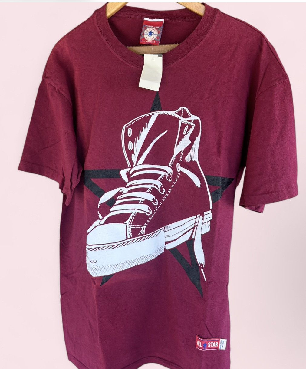 Converse Vintage 90s Converse Shirt Size XL Size US XL / EU 56 / 4 - 1 Thumbnail