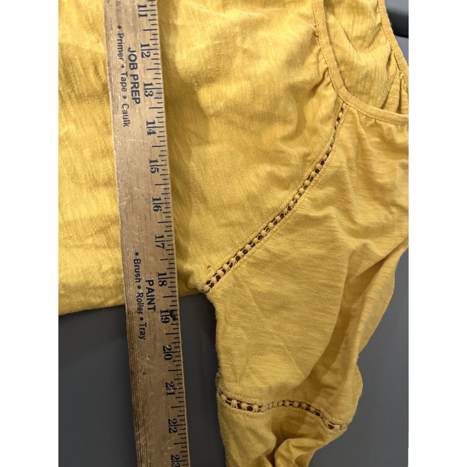 Old Navy VINTAGE Old Navy Long Sleeve Blouse Women's XXL Yellow Shirt Casual 2000s Size XXL / US 16-18 / IT 52-54 - 5 Thumbnail