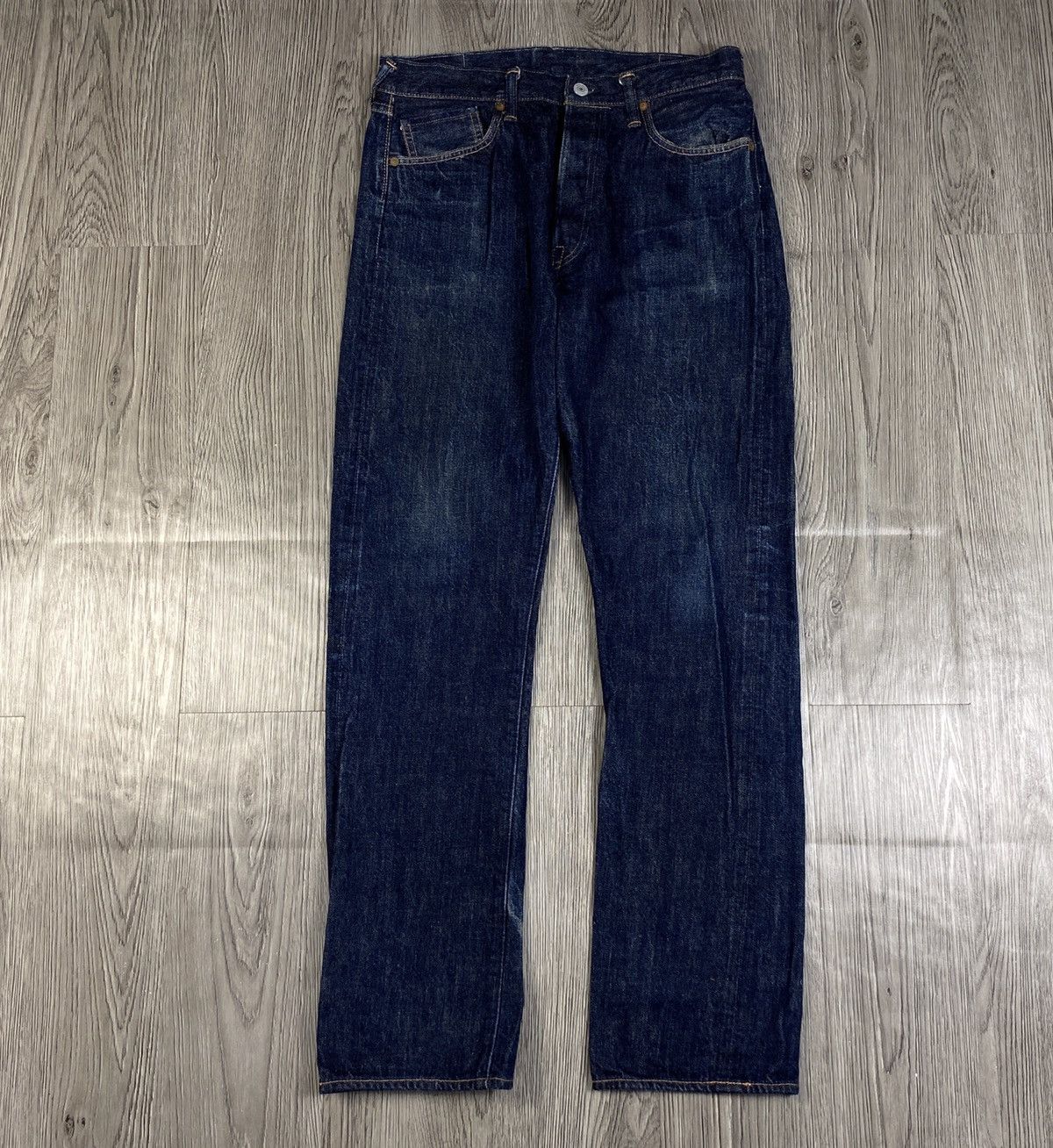 Evisu × Warehouse & Co. Evisu Hidehiko Yamane X Warehouse & Co. Selvedge Pants Size US 32 / EU 48 - 1 Thumbnail