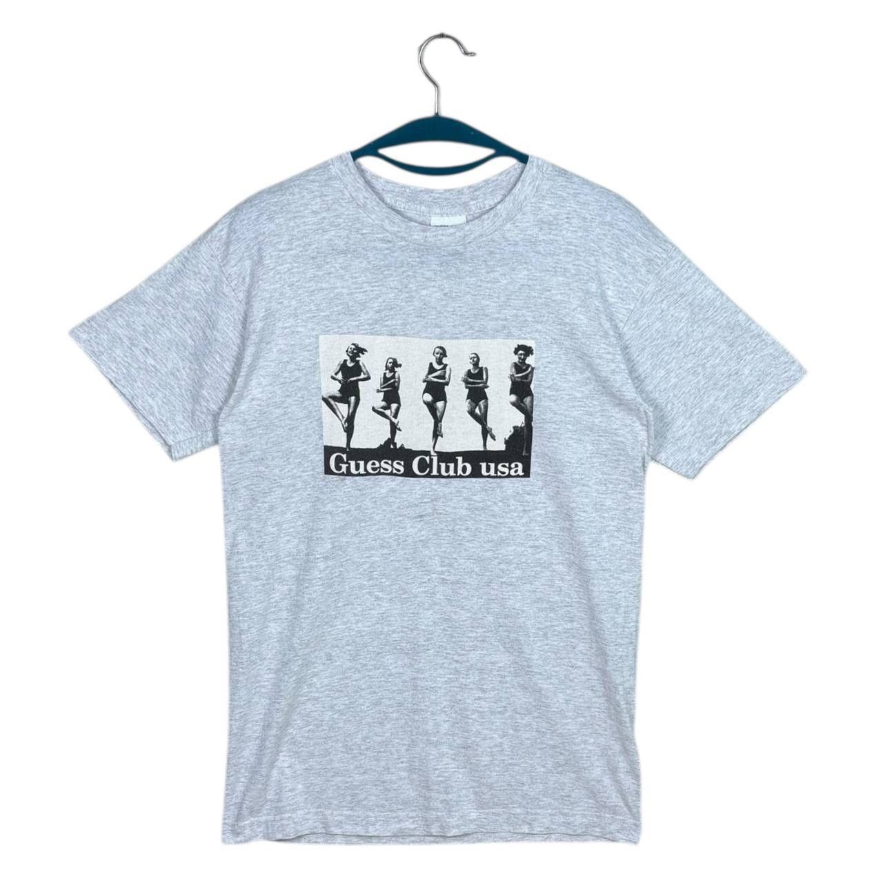 Guess Vtg 90s Guess Club USA Ballet Dance Photo Tee M Made in USA Size US M / EU 48-50 / 2 - 1 Thumbnail