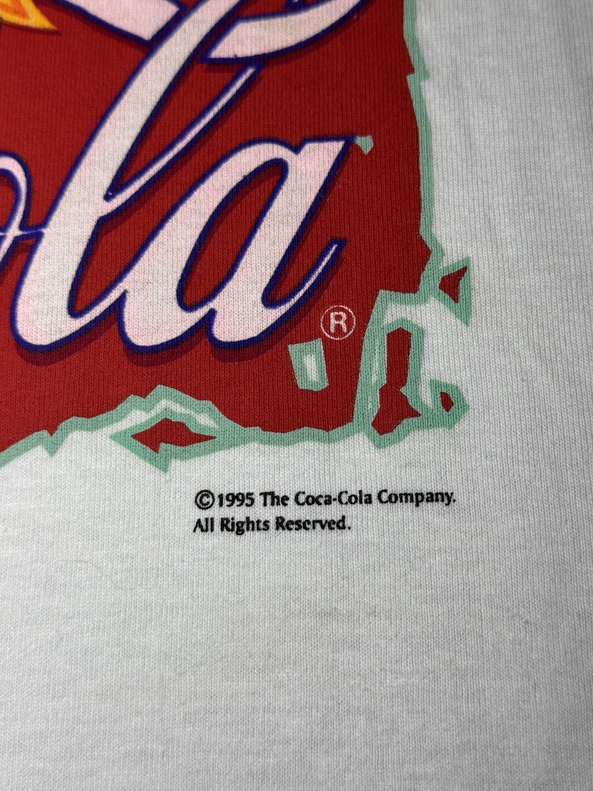Coca Cola Coca Cola Coke Vintage 90s NWT Youth Large 16x25 T Shirt Size XS / US 0-2 / IT 36-38 - 3 Thumbnail