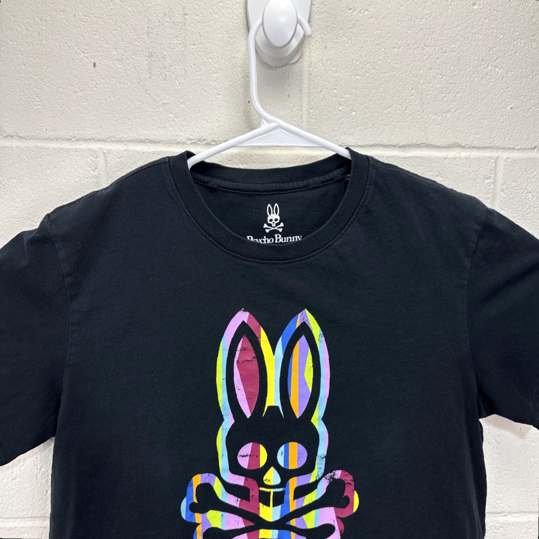 Psycho Bunny Psycho Bunny Shirt Men’s Size 5 Black Solid Logo Short Sleeve Crew Neck Pullover Size US S / EU 44-46 / 1 - 4 Thumbnail