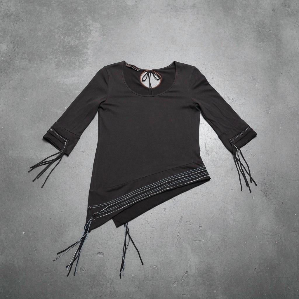 Other The Cop Copine Asymmetrical Long Laces Top Size ONE SIZE - 1 Thumbnail