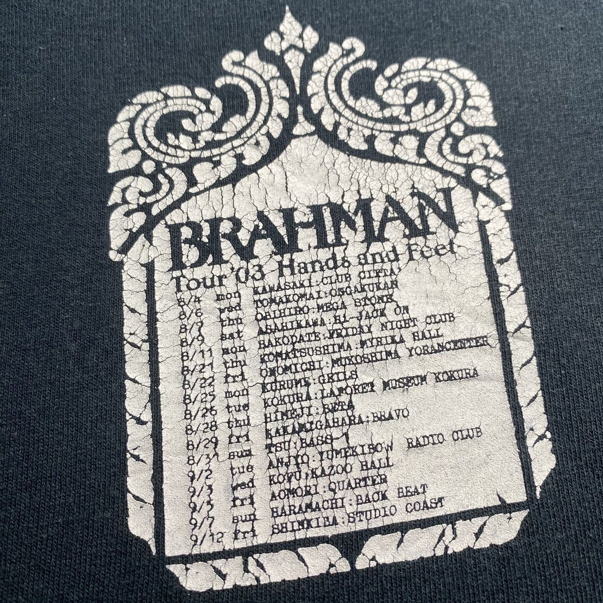 Band Tees Vintage BRAHMAN Tour 03 Hands and Feet Japanese Band T Shirt Size US L / EU 52-54 / 3 - 11 Thumbnail