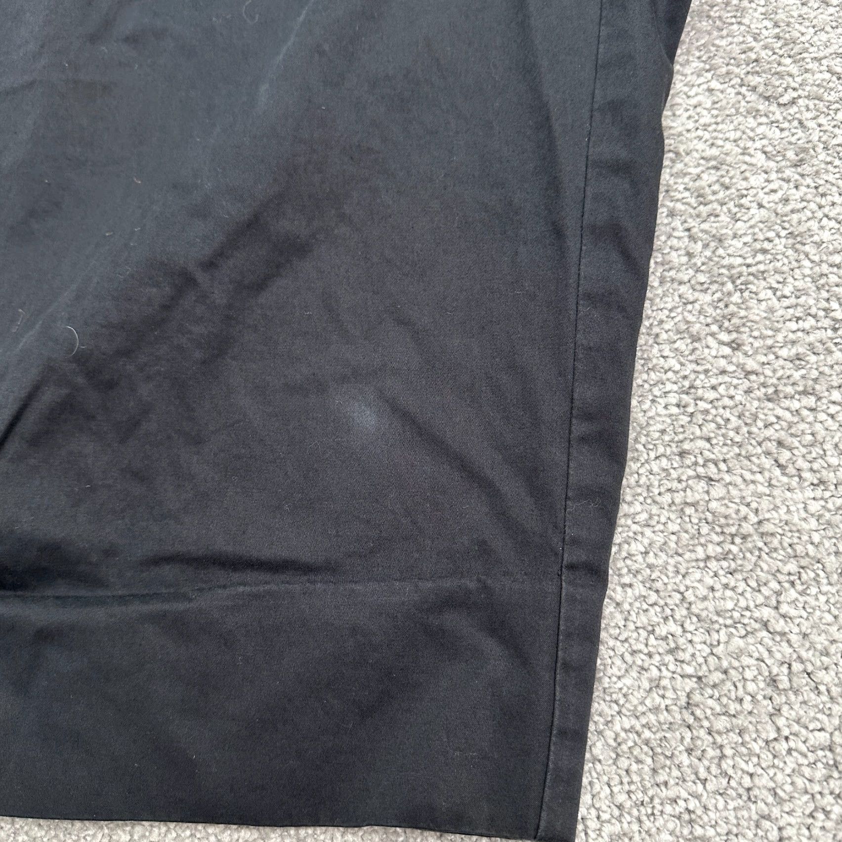 Talbots Talbots Pants Capri Womens 6 Black High Rise Straight Leg Cotton Spandex Stretch 30x13 Casual Modern Womens Size 28" / US 6 / IT 42 - 4 Thumbnail