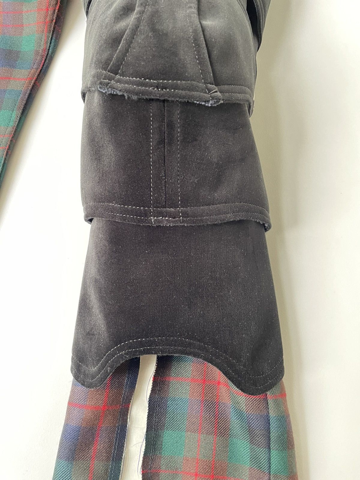 Comme des Garcons Black Velvet ‘Armour’ Chaps | Grailed