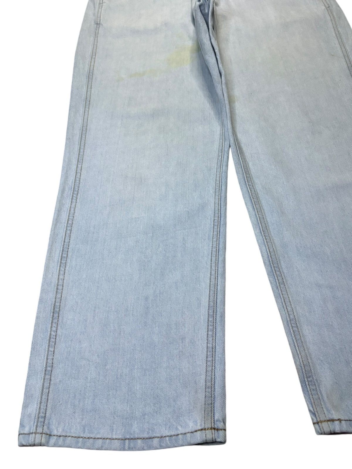 Christophe Lemaire × Japanese Brand × Uniqlo Vintage Uniqlo U Christophe Lemaire Light Wash Loose Jeans Size US 35 - 6 Thumbnail