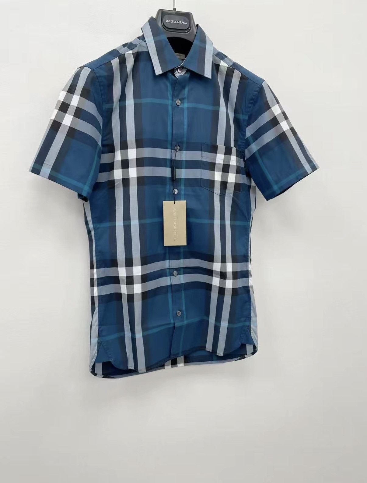 Burberry BURBERRY Stretch Short Sleeve Shirt J30 Size US XS / EU 42 / 0 - 2 Thumbnail
