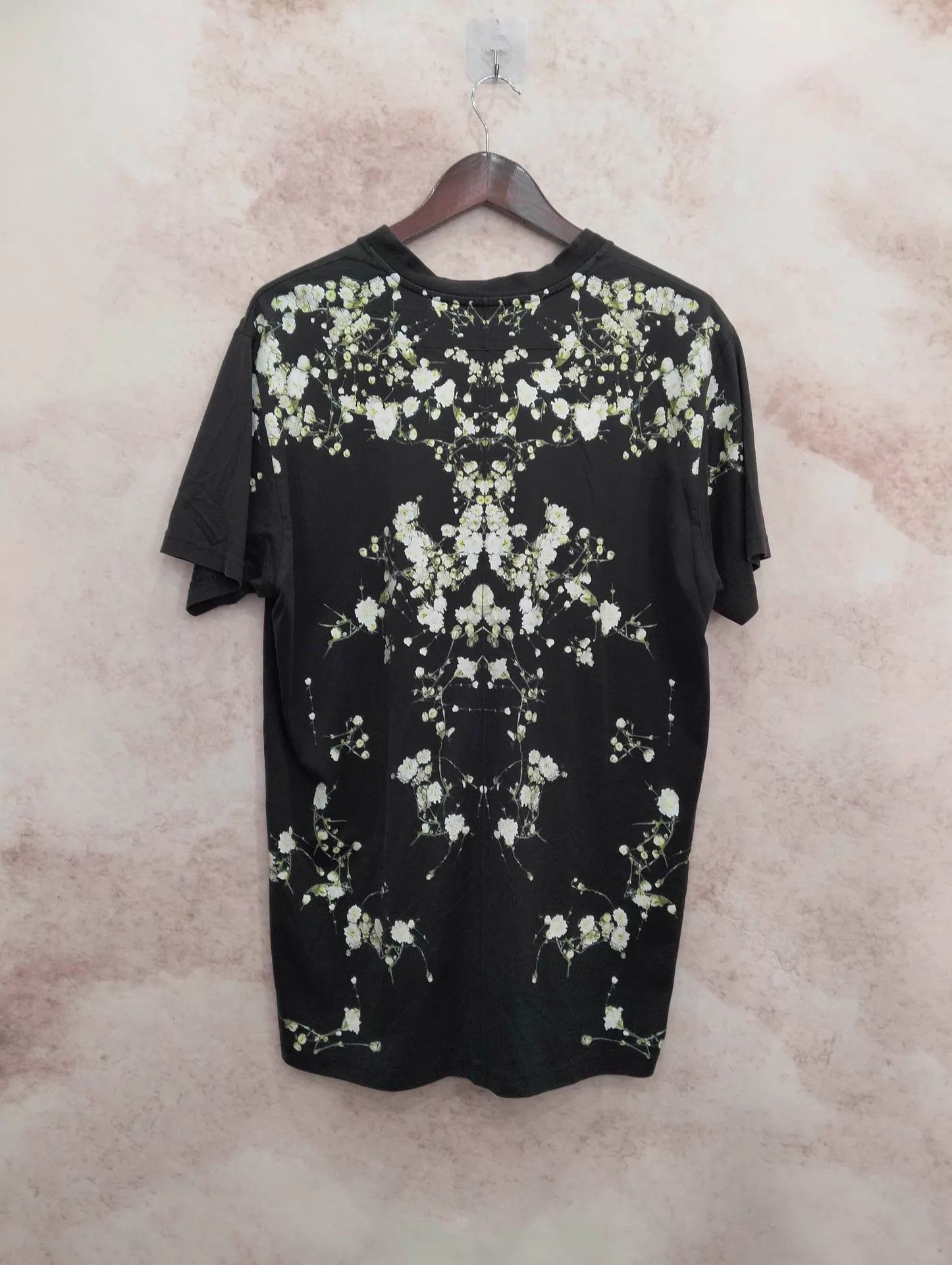 Givenchy Givenchy Black Allover Starry Print Short Sleeve T-Shirt M Size US M / EU 48-50 / 2 - 2 Thumbnail
