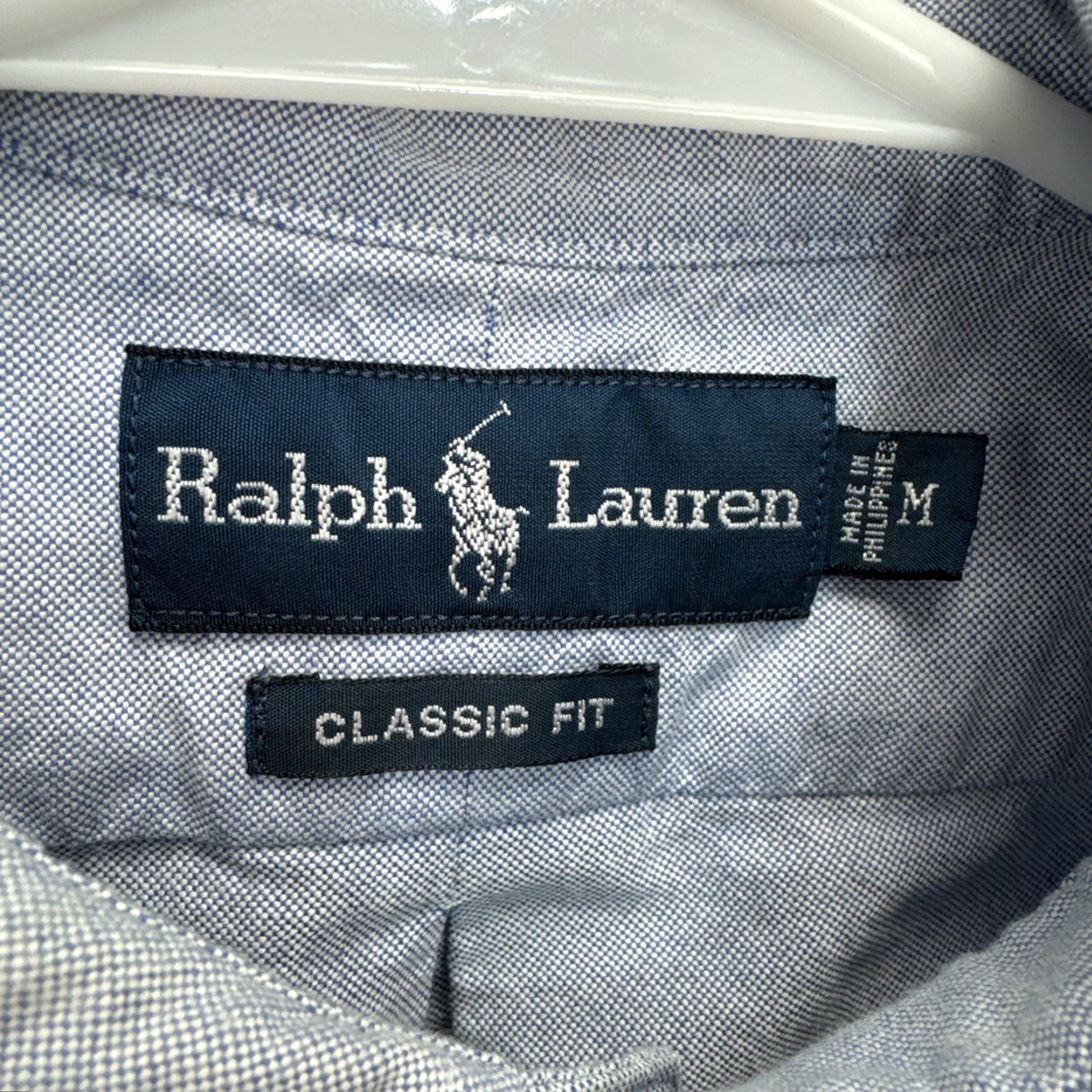 Polo Ralph Lauren Polo Ralph Lauren Shirt Mens L Blue Denim Skin Pony Short Sleeve Button Up Size US L / EU 52-54 / 3 - 2 Thumbnail