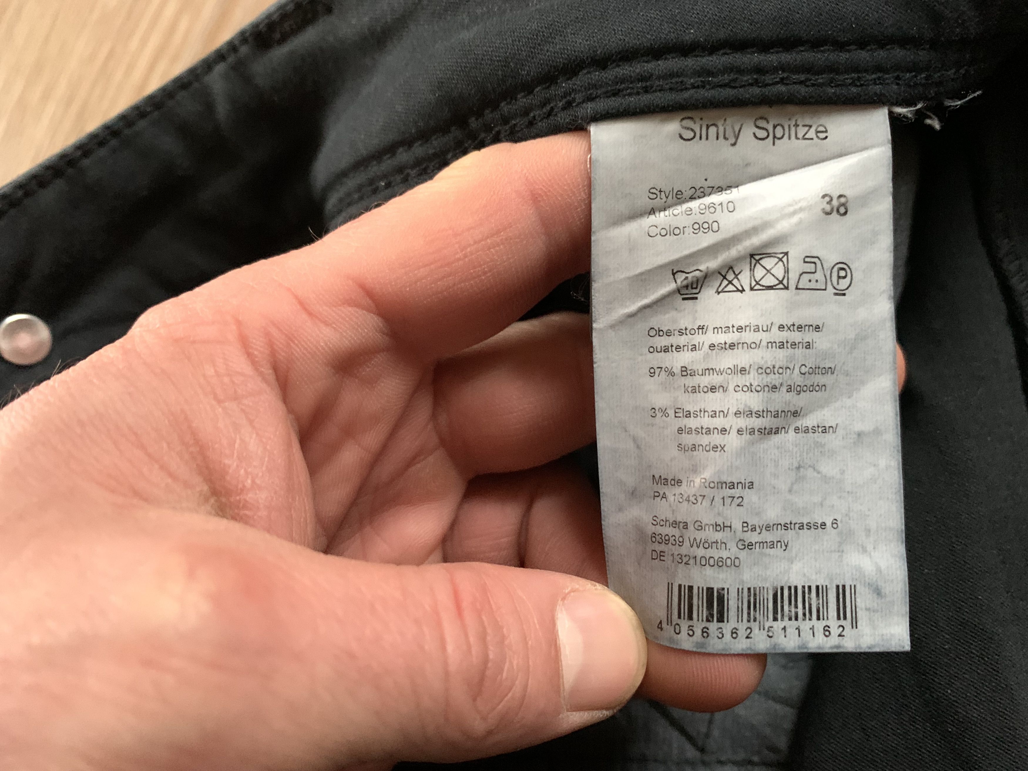 Other Raffaello Rossi Leather Black Wax Jeans Size 30" / US 8 / IT 44 - 10 Thumbnail