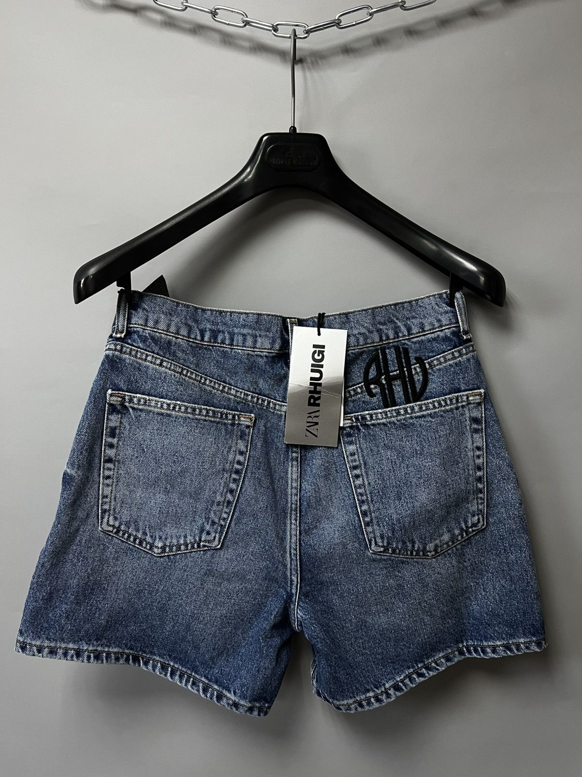 Rhude × Zara RHUDE x Zara Rhuigi Denim Shorts NEW men’s Size US 32 / EU 48 - 1 Thumbnail