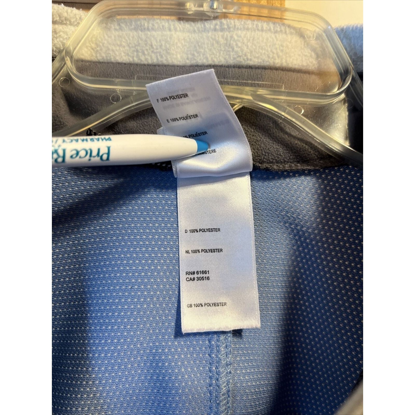 The North Face The North Face Women’s M White Windwall LS Zip fleece jacket Size M / US 6-8 / IT 42-44 - 6 Thumbnail