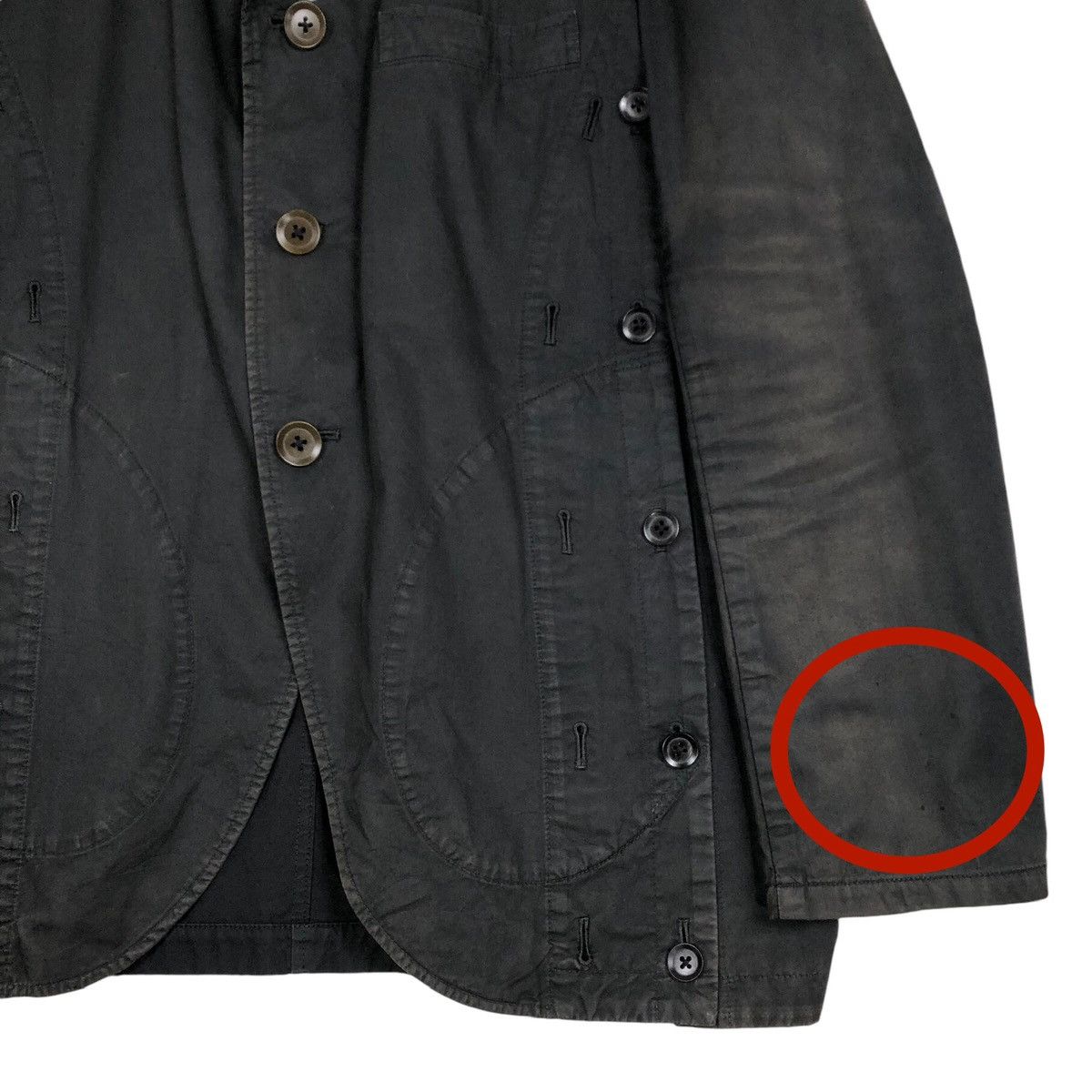 Yohji Yamamoto Vintage Yohji Yamamoto Pour Homme 2000 A/W Light Jacket Size US M / EU 48-50 / 2 - 9 Thumbnail