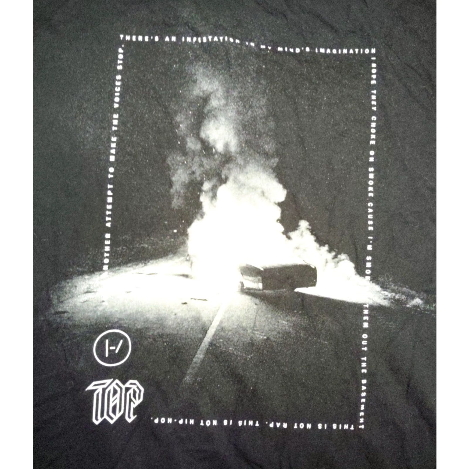 Vintage VINTAGE Pacific T-shirt Unisex 2XL Black Graphic Print Hip Hop 90s Rock Music Tee Shirt Streetwear USA Women Men Mens Womens Boys Girls Size US XXL / EU 58 / 5 - 2 Thumbnail