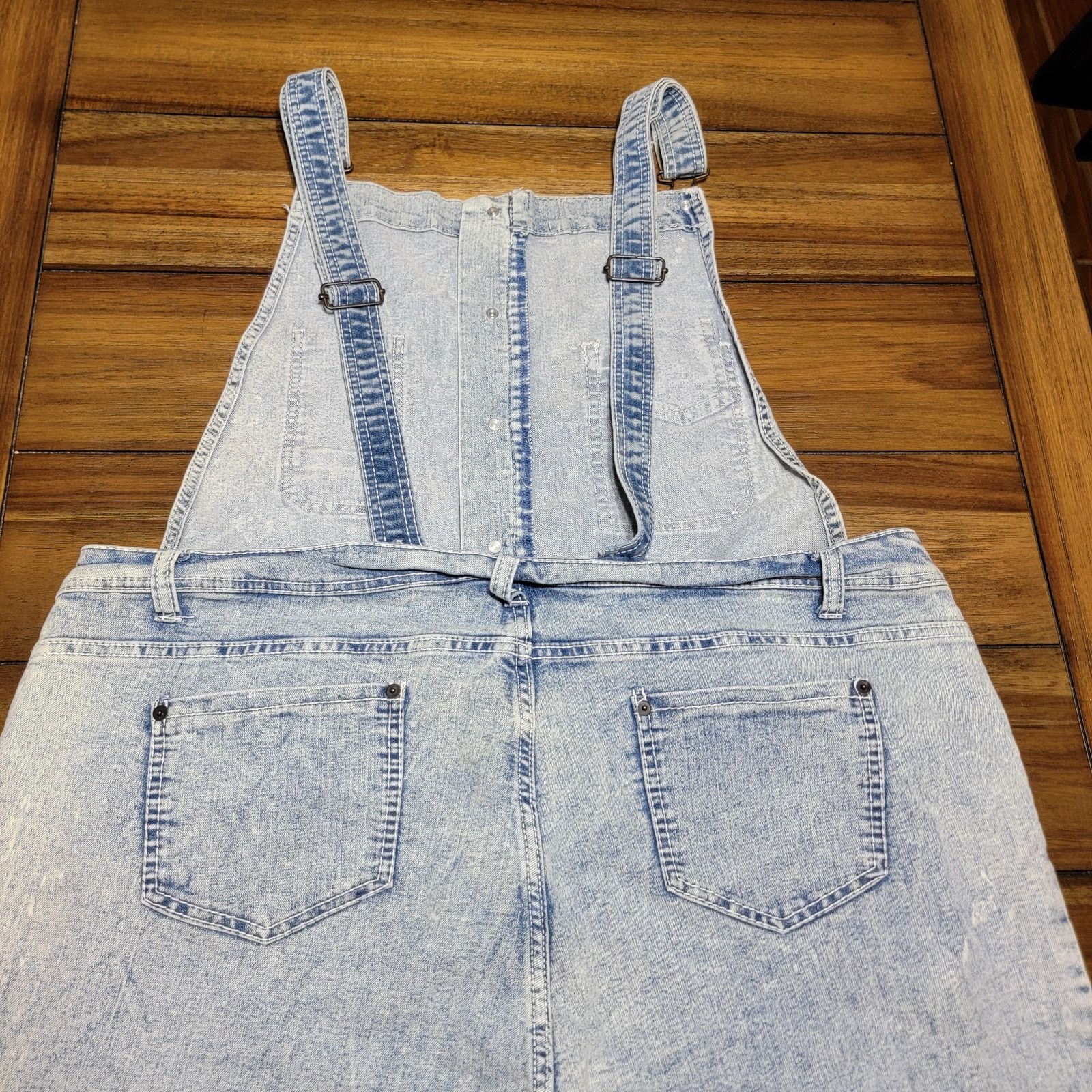Other Highway Jeans Ladies Overalls w/ Full Button Front - Size 22 Size 42" / US 20 - 4 Thumbnail