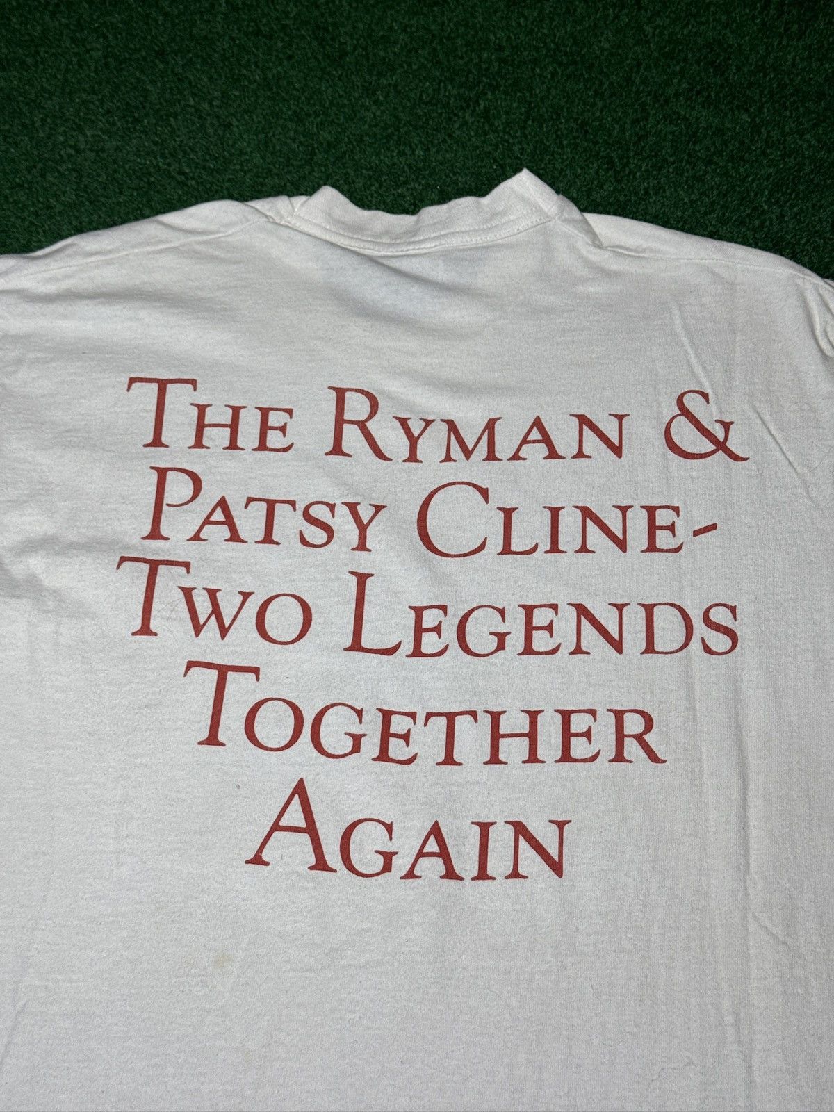 Band Tees Patsy Cline Ryman Nashville 90s M/L 20x30 Concert T Shirt Size US L / EU 52-54 / 3 - 6 Thumbnail