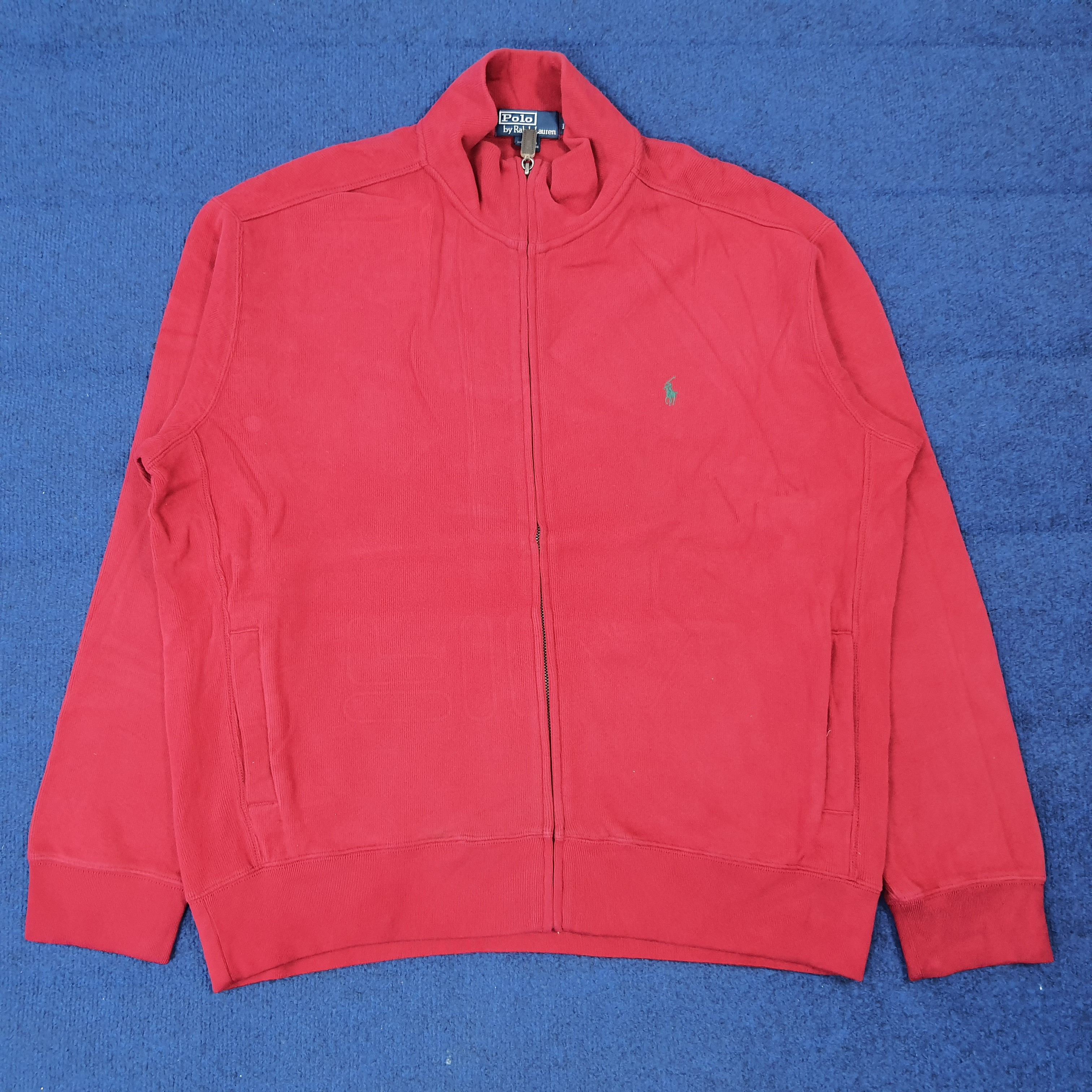 Polo Ralph Lauren Vintage Polo Ralph Lauren Corduroy Zipper Sweatshirt C275N1 Size US XL / EU 56 / 4 - 1 Thumbnail