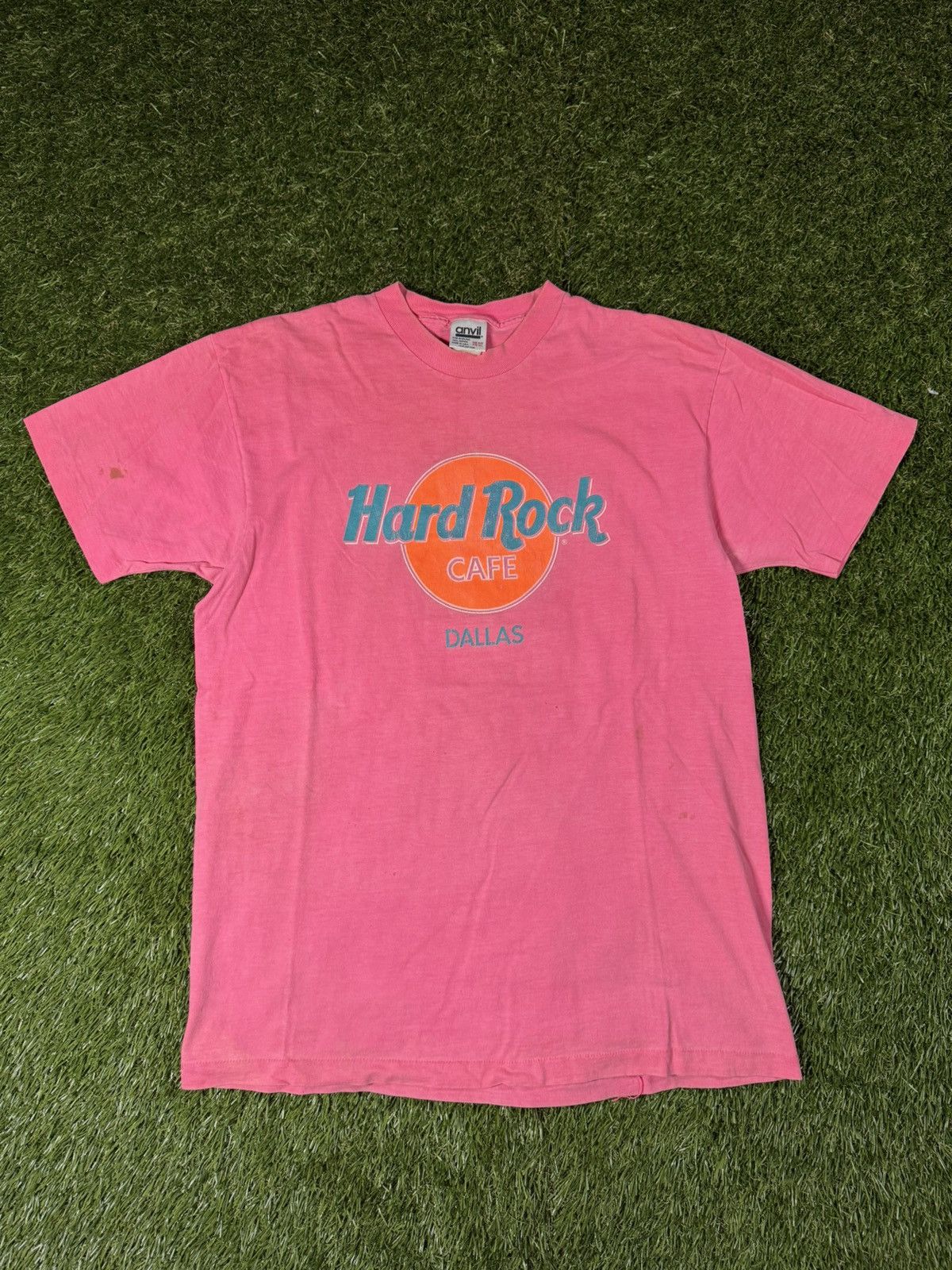 Hard Rock Cafe Vintage 90s Hard Rock Cafe Dallas Save the Planet Earth Tee Size US XL / EU 56 / 4 - 2 Thumbnail