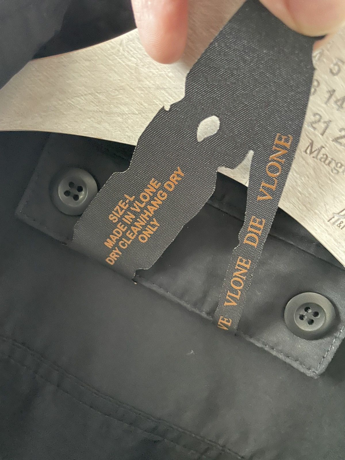 Carhartt VLONE Bone V Field Jacket FW17 Black Japan M-65 Parka L Size US L / EU 52-54 / 3 - 6 Thumbnail