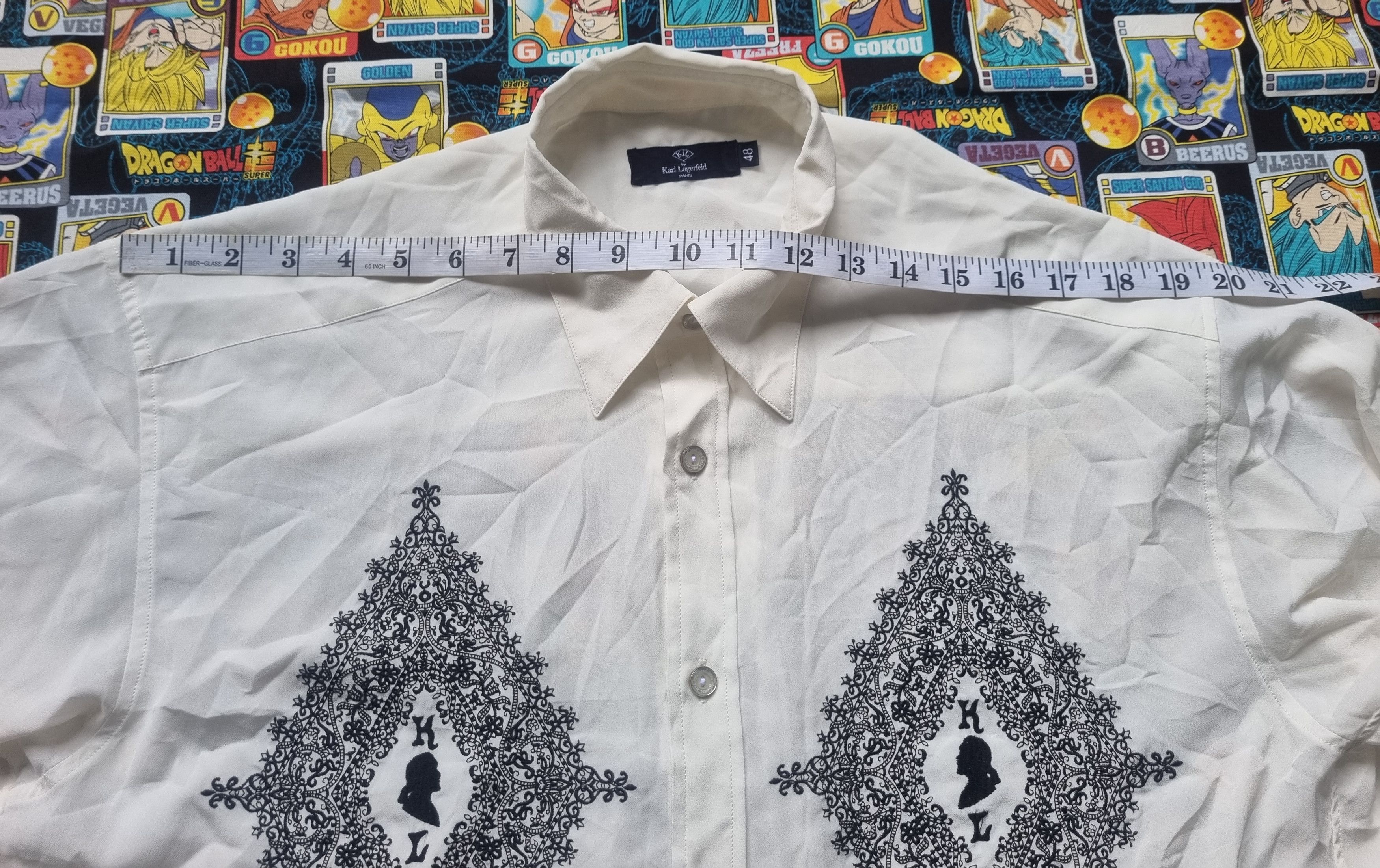 Karl Lagerfeld Karl Lagerfeld Button Up Shirt Size US M / EU 48-50 / 2 - 5 Thumbnail