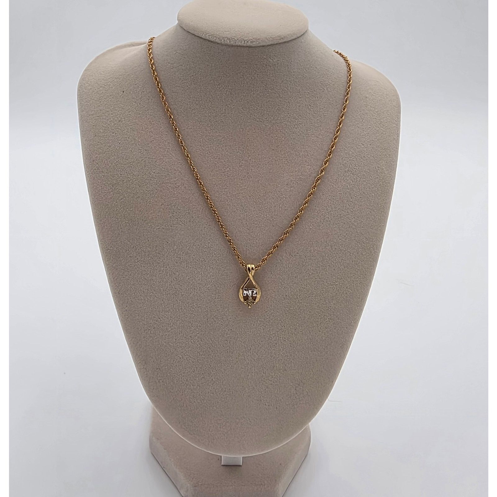 Nina Ricci Nina Ricci Tear Drop Necklace Size ONE SIZE - 2 Thumbnail