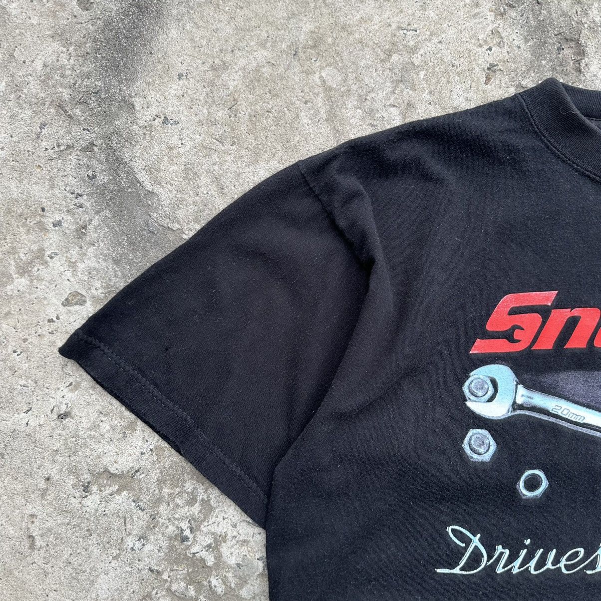 Vintage Vintage T-shirts Snap-ON Big Logo Drivers Y2K Style USA 00s Size US L / EU 52-54 / 3 - 5 Thumbnail