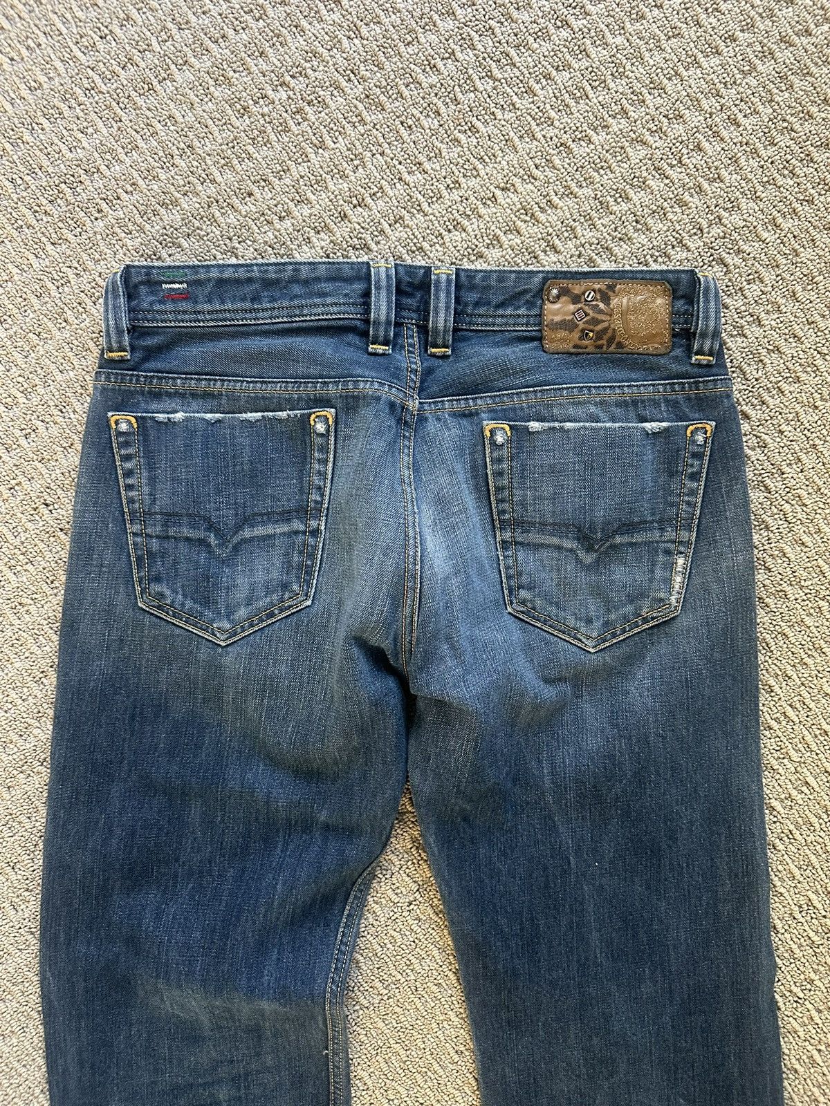 Diesel Vintage Diesel Viker Jeans Blue Cotton Denim 31x32 Size US 32 / EU 48 - 7 Thumbnail