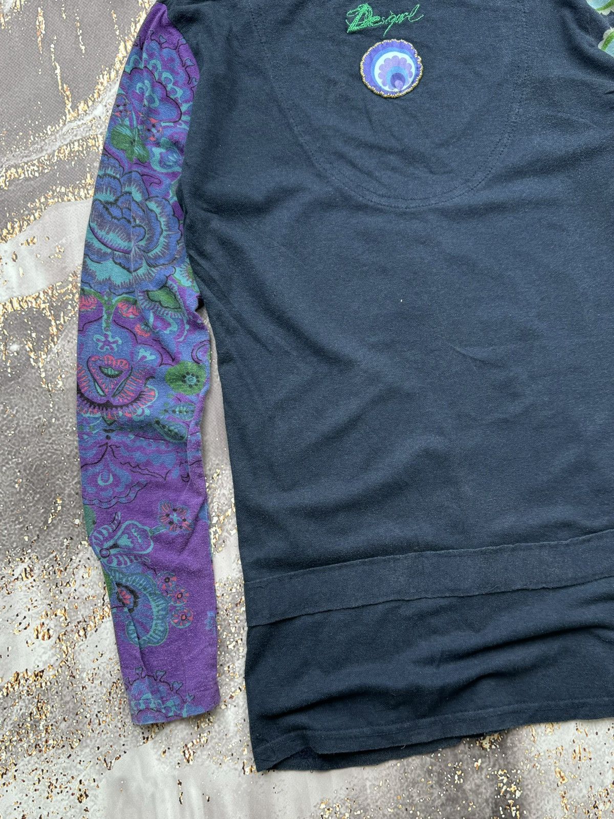 Desigual Desigual Vintage Printed Belted Long Sleeve Size M / US 6-8 / IT 42-44 - 8 Thumbnail